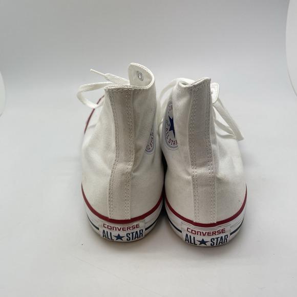 Converse All Star Sneakers Mens 13 Hi Top White Lace Up Casual Shoes M7650 - Picture 4 of 10